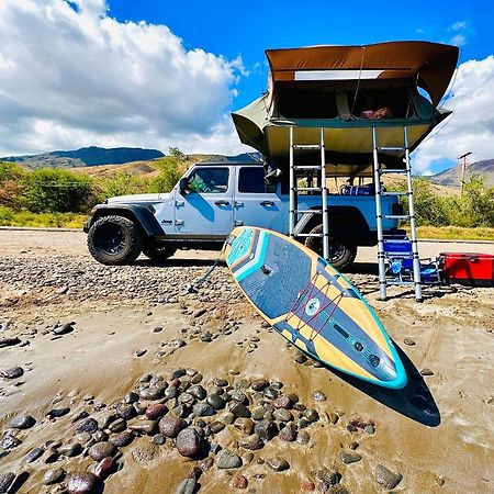 Explore Maui'S Diverse Campgrounds And Uncover The Island'S Beauty From Fresh Perspectives Every Day As You Journey With Aloha Glamp'S Great Jeep Equipped With A Rooftop Tent Paia Zewnętrze zdjęcie