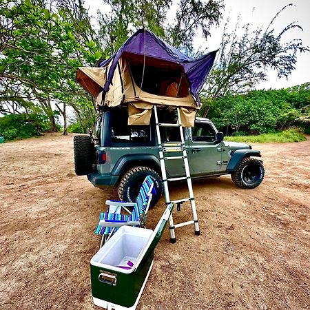 Explore Maui'S Diverse Campgrounds And Uncover The Island'S Beauty From Fresh Perspectives Every Day As You Journey With Aloha Glamp'S Great Jeep Equipped With A Rooftop Tent Paia Zewnętrze zdjęcie
