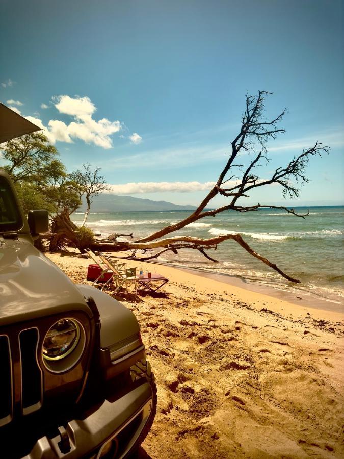 Explore Maui'S Diverse Campgrounds And Uncover The Island'S Beauty From Fresh Perspectives Every Day As You Journey With Aloha Glamp'S Great Jeep Equipped With A Rooftop Tent Paia Zewnętrze zdjęcie