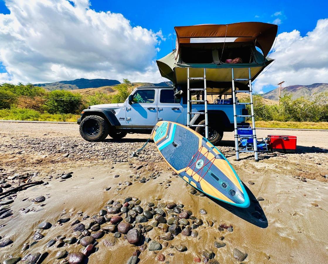 Explore Maui'S Diverse Campgrounds And Uncover The Island'S Beauty From Fresh Perspectives Every Day As You Journey With Aloha Glamp'S Great Jeep Equipped With A Rooftop Tent Paia Zewnętrze zdjęcie